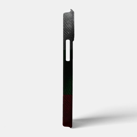 Bulgarische Seidenflagge Case-Mate iPhone Hülle (Rückseite / Rechts)