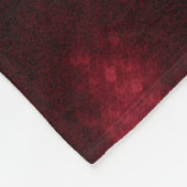 Bulgarische Seidenflagge Fleecedecke (Ecke)