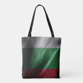 Bulgarische Seidenflagge Tasche (Rückseite)