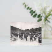 Bulgarische Soldaten Postkarte (Stehend Vorderseite)