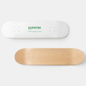 BULGARISCHE Sprache Skateboard (Horizontal)
