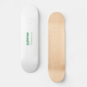 BULGARISCHE Sprache Skateboard (Vorderseite)