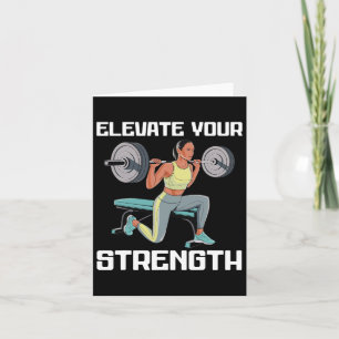 Bulgarische Squat-Übung Bodybuilding Fitness Karte
