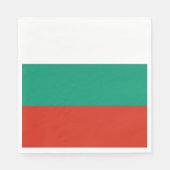 Bulgarische Staatsflagge Serviette (Vorderseite)