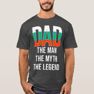 Bulgarische Vater-Vaterfamilie T-Shirt