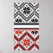 Bulgarische Volkskunst Poster (Vorne)