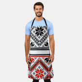 Bulgarische Volkskunst Schürze (Getragen)