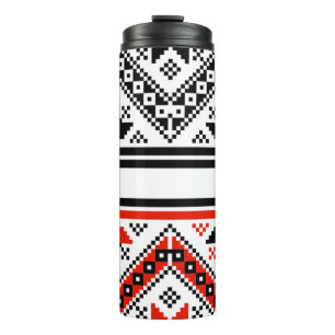 Bulgarische Volkskunst Thermosbecher