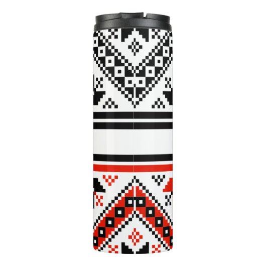 Bulgarische Volkskunst Thermosbecher (Rückseite)