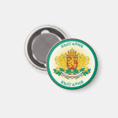 Bulgarische Wappen-Form Magnet (Vorderseite/Rückseite)
