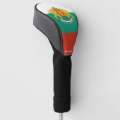 Bulgarische Wappen Golf Headcover (angewinkelt)
