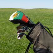 Bulgarische Wappen Golf Headcover (In SItu)
