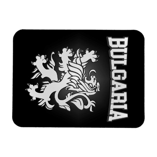 Bulgarische Wappen Magnet (Horizontal)