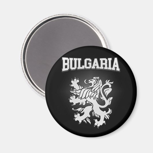 Bulgarische Wappen Magnet (Vorderseite/Rückseite)