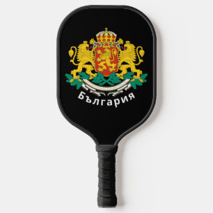 Bulgarische Wappen Pickleball Schläger