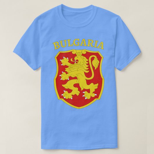 Bulgarische Wappen T-Shirt (Design vorne)