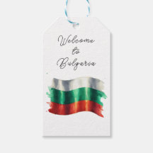 Bulgarische Wasserfarbenflagge Tradition Folklore