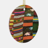 Bulgarische Wolldecke/Cherga Keramikornament (Rechts)