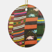 Bulgarische Wolldecke/Cherga Keramikornament (Links)