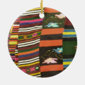 Bulgarische Wolldecke/Cherga Keramikornament (Hinten)