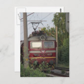 Bulgarischer Güterzug Postkarte (Vorne/Hinten)