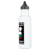 Bulgarischer Kalifornien Edelstahlflasche (Rechts)