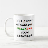bulgarischer Koch, phantastisch Kaffeetasse (Links)