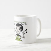 Bulgarischer Mädchen-Felsen Kaffeetasse (VorderseiteRechts)