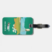 Bulgarischer Reiseausweis Gepäckanhänger (Rückseite horizontal)