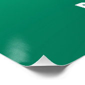 Bulgarischer Reiseausweis Poster (Ecke)