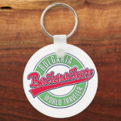 Bulgarischer Rucksackreisender Schlüsselanhänger (Vorderseite)