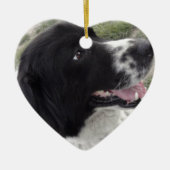 Bulgarischer Schäfer-Hund Sara Keramikornament (Vorne)