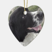 Bulgarischer Schäfer-Hund Sara Keramikornament (Links)