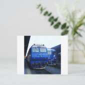 Bulgarischer Zug Postkarte (Stehend Vorderseite)