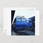 Bulgarischer Zug Postkarte (Vorne/Hinten)