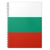 Bulgarisches Flag-Notebook Notizblock (Vorderseite)