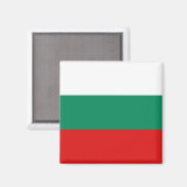 Bulgarisches Flaggenmagnet Magnet (Vorderseite/Rückseite)