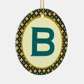 Bulgarisches orthodoxes Monogramm Keramik Ornament (Rechts)