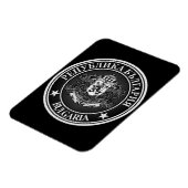 Bulgarisches RundEmblem Magnet (Linke Seite)