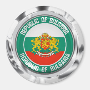 Bulgarisches RundEmblem Magnet