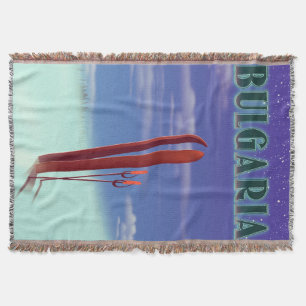 Bulgarisches Skireiseplakat Decke
