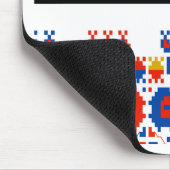 Bulgarisches Volksmuster Mousepad (Ecke)
