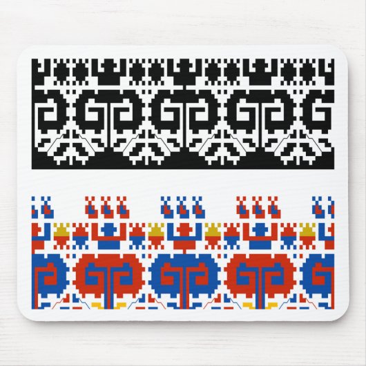 Bulgarisches Volksmuster Mousepad (Vorne)
