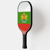 Bulgarisches Wappen Pickleball Schläger (Links)