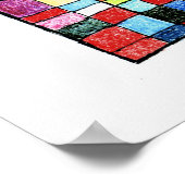 "Bulge"-Druck Poster (Ecke)