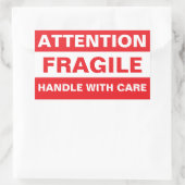 Bulk Attention Fragile Stickers (Handle with Care) (Tasche)