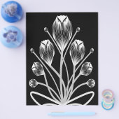 Bulk B&W Tulip Owlsprey H&S Scrapbook Pages Flyer (Einzeln)