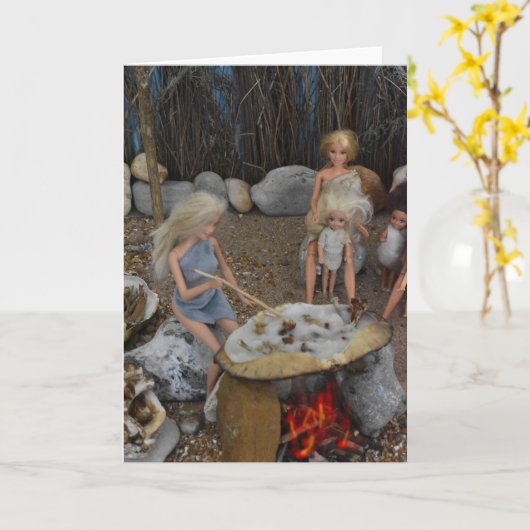 Bulk-Catering. Karte (Gelbe Blume)