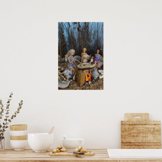 Bulk-Catering. Poster (Küche)