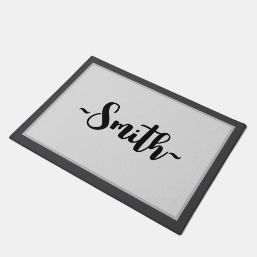 Bulk Custom Doormats - Name oder Logos der Druckfa Fußmatte (Schrägansicht)